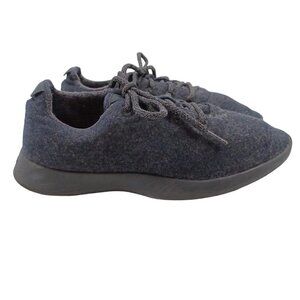 All Birds Men's Wool Runners Shoes Sneakers Black Size 9 Lace Up Comfort Warm